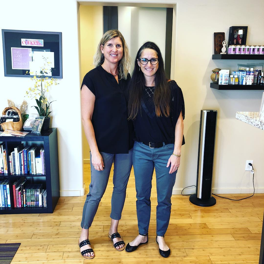 Dr. Price and Tracy Eldevick LMT